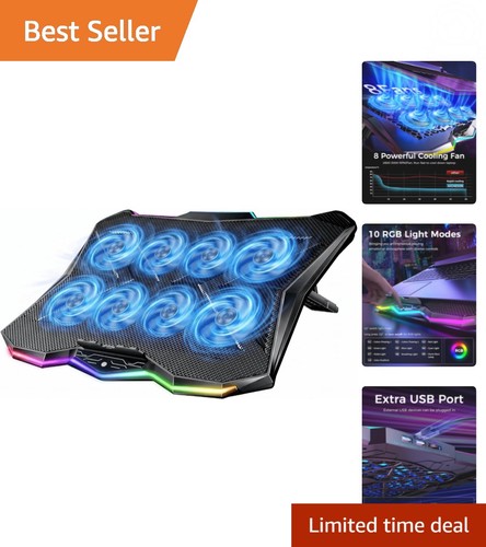 Ergonomic rgb cooling - cooling, pad
