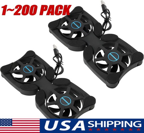Dual usb cooling fan - dual, pad