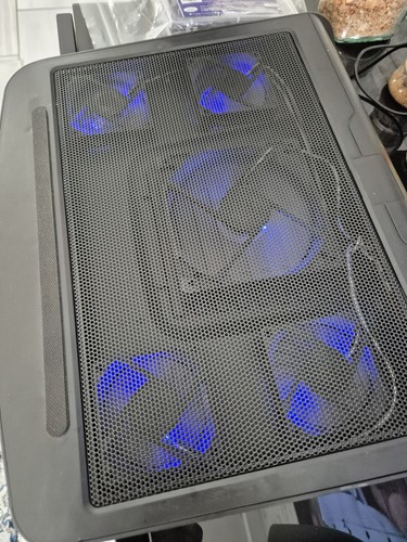 Universal fan laptop cooling - universal, 5-fan