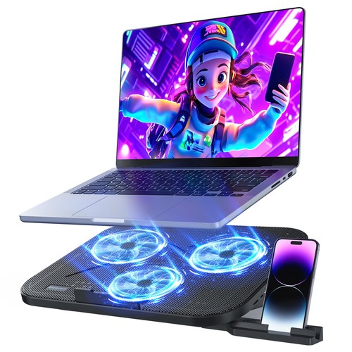 Laptop cooling pad - cooling, with